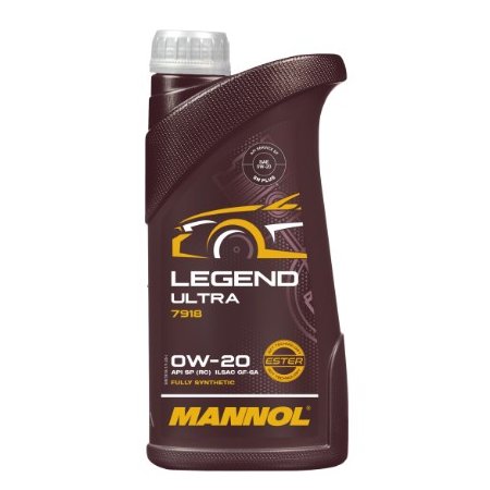 Mannol Motor Oil Synthetic 7918 SAE 0W-20 1Lt