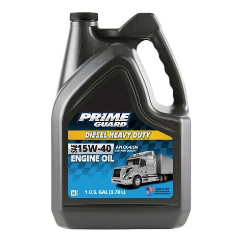 Prime Guard Heavy-Duty Motor Oil SAE 15W-40 CK4 1GL