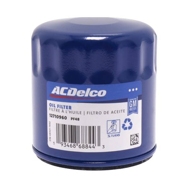 ACDelco Oil Filter PF48 / 12710960 / 12737086
