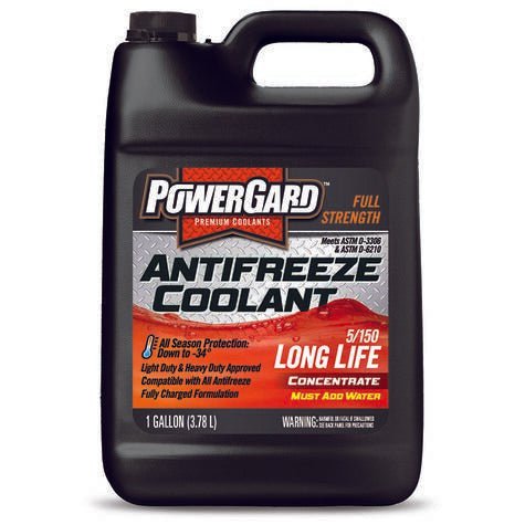 Antifreeze Coolant Concentrate Long Life RED Heavy-Duty POWER GARD 1GL