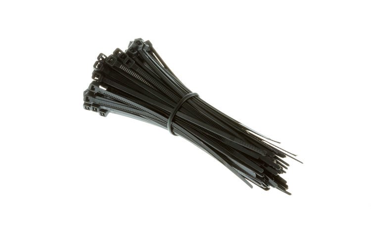 Nylon Cable Ties 6" 100 Unit BLACK