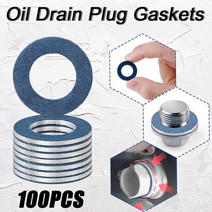 Genuine Toyota Oil Drain Plug Gasket 90430-12031