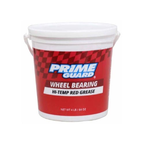 PRIME GUARD Red Hi-Temp Wheel Bearning Graese 4Lb