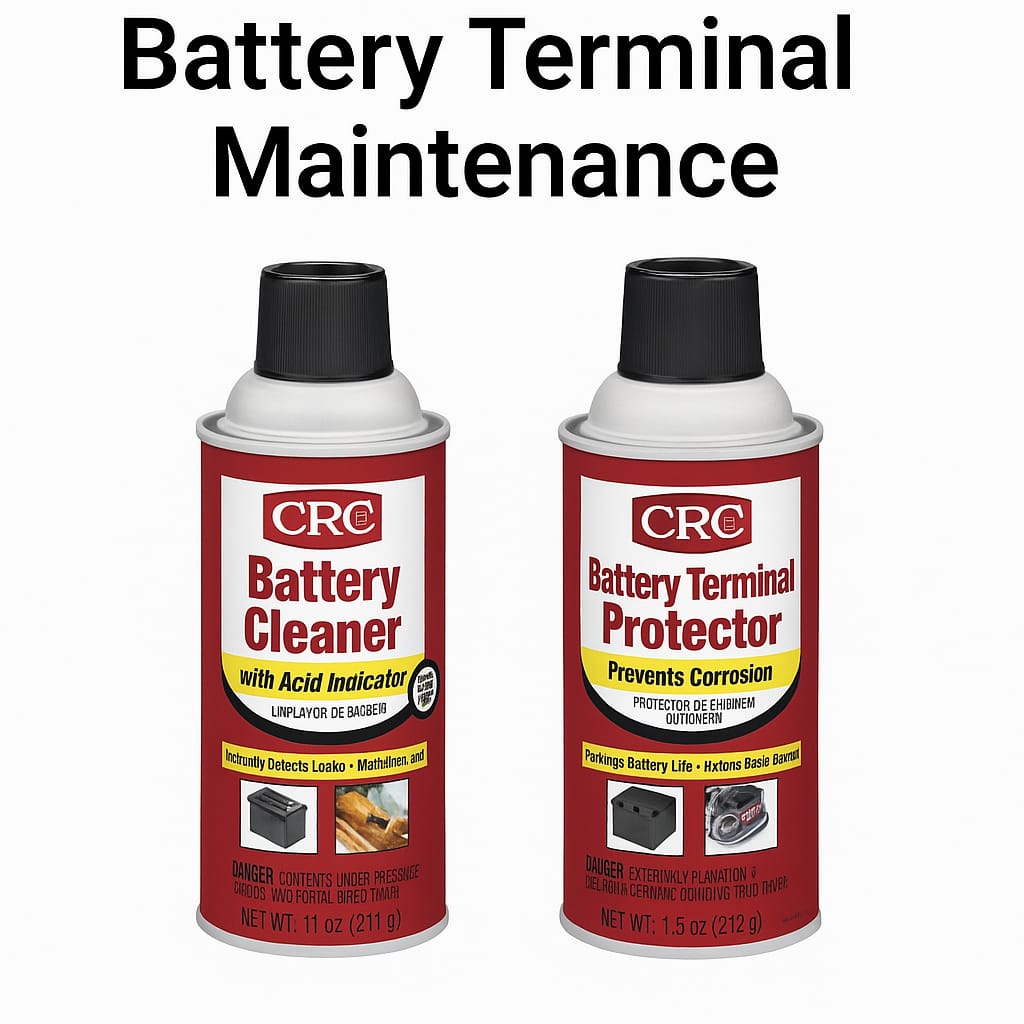 CRC kit for Battery Terminal maintenance - Clean And protects