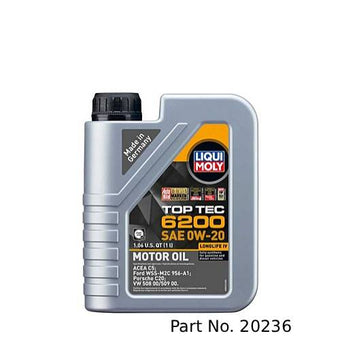 compare product Liqui Moly Motor Oil Synthetic Gasoline and Diesel Top Tec 6200 SAE 0W-20 1Lt/1.06Qt