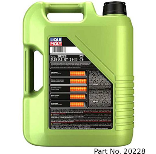 Liqui Moly Motor Oil Synthetic Molygen New Generation SAE 5W-30 5Lt/5.28Qt