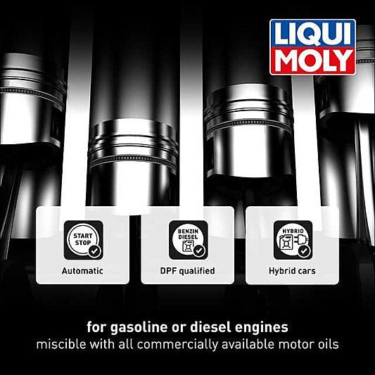 Liqui Moly Motor Oil Synthetic Gasoline and Diesel Longtime High Tech SAE 5W-30 5Lt/5.28Qt