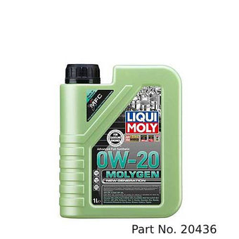 compare product Liqui Moly Motor Oil Synthetic Molygen New Generation SAE 0W-20 1Lt/1.06Qt