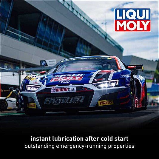 Liqui Moly Motor Oil Synthetic MoS2 Antifriction SAE 10W-40 Blend Gasoline and Diesel 5Lt/5.28Qt