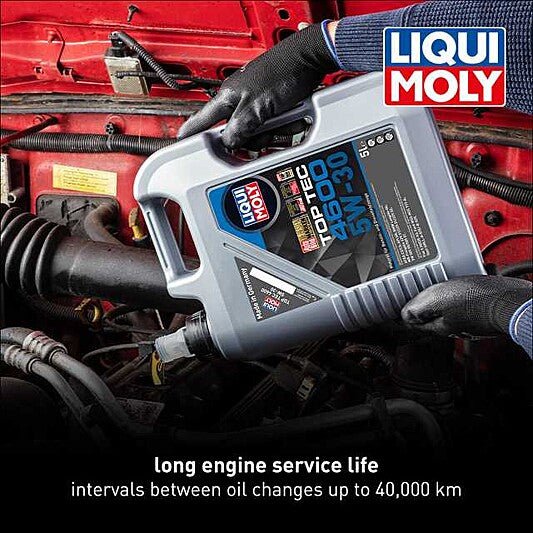 Liqui Moly Motor Oil Synthetic Gasoline and Diesel Top Tec 4600 SAE 5W-30 5Lt/5.28Qt