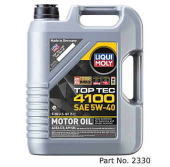 compare product Liqui Moly Motor Oil Synthetic Gasoline and Diesel Top Tec 4100 SAE 5W-40 5Lt/5.28Qt