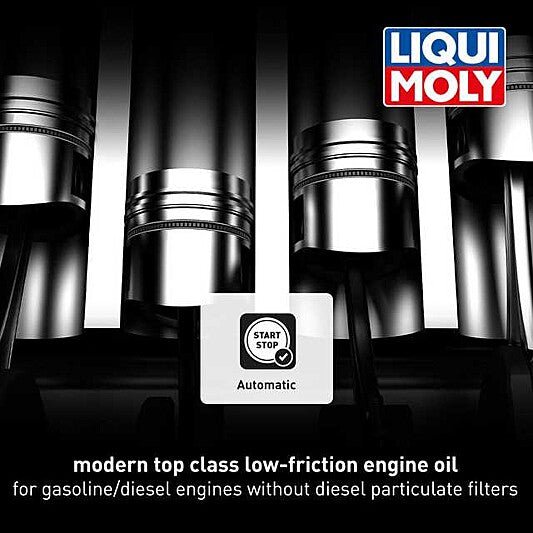 Liqui Moly Motor Oil Synthetic Gasoline and Diesel Leichtlauf High Tech SAE 5W-40 5Lt/5.28Qt