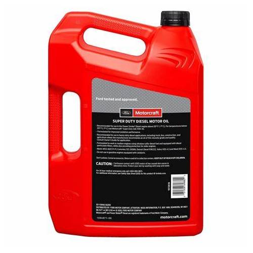 Motorcraft Heavy-Duty Motor Oil Diesel SAE 15W-40 5Qt