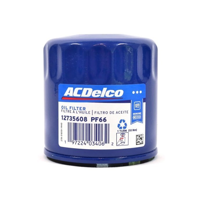 Maintenance Kit – ACDelco dexosD 0W-20 with PF66 Oil Filter for 3.0L Duramax Diesel