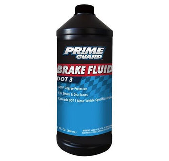 compare product Prime Guard Brake Fluid DOT 3 32oz