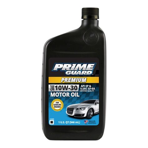 Prime Guard Motor Oil Synt - Blend SAE 10W-30 1Qt