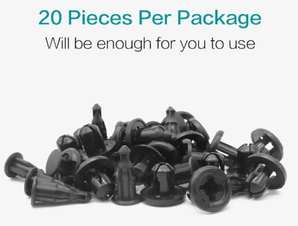 Splash Shield Clip - Honda 20 Pack