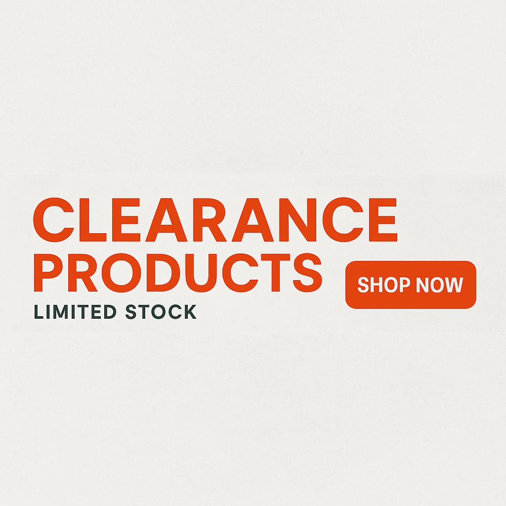 Clearence Products