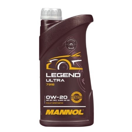 Mannol Motor Oil Synthetic 7918 SAE 0W-20 1Lt