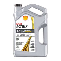 Shell Rotella T5 Heavy-Duty Motor Oil Synthetic-Blend Diesel SAE 10W-30 1GL