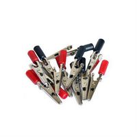 Alligator Clips Connectors Red 3PCS