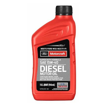 compare product Motorcraft Heavy-Duty Motor Oil Diesel SAE 15W-40 1Qt