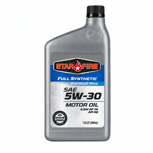 Motor Oil Full Synthetic 5W30 – STARFIRE – API SQ / ILSAC GF-7A – 1 QT