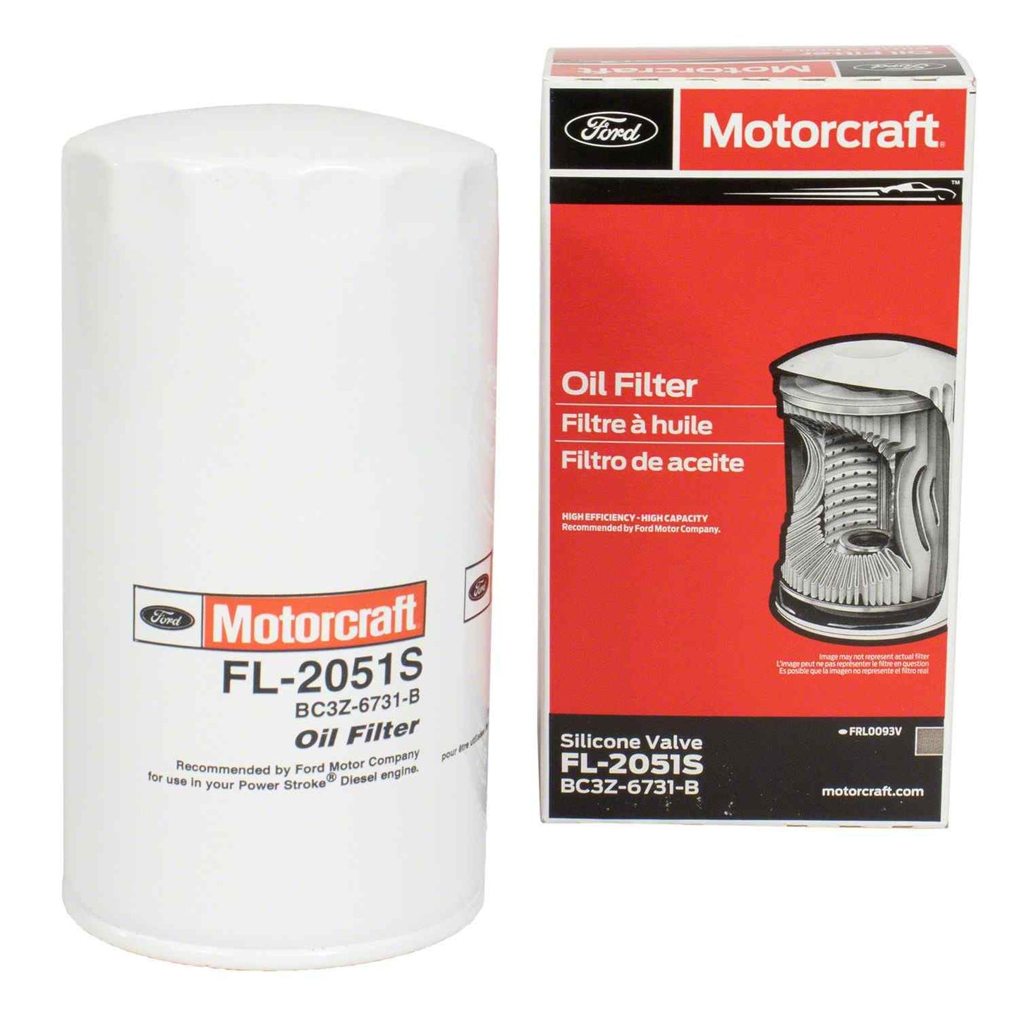 MotorCraft  Oil Filter FL-2051S / BC3Z-6731-B