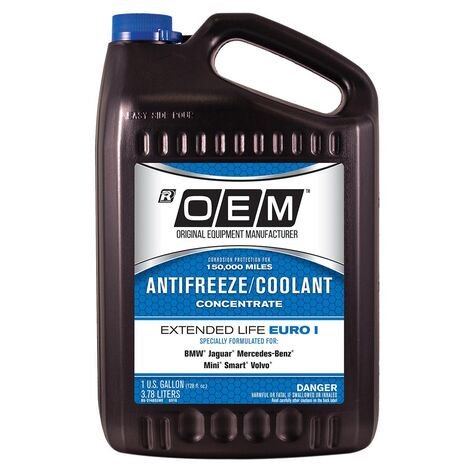 Antifreeze Coolant Extended Life Euro I Blue Concentrate OEM 1GL