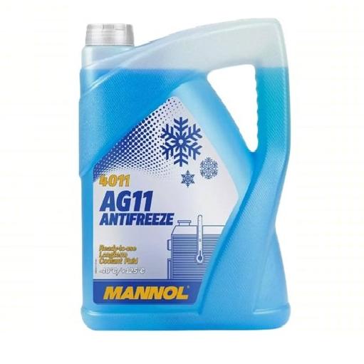 Antifreeze MANNOL Coolant AG11 4211 BLUE Pre-Diluted 1GL