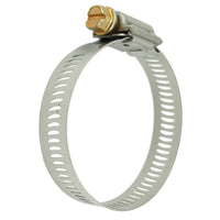 Hose Clamp Breeze Mini , 7/32 in. to 5/8 in. Range, 410 SS Hex - 10 Count