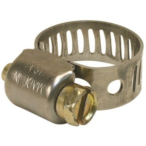 Hose Clamp Breeze Mini , 7/32 in. to 5/8 in. Range, 410 SS Hex - 10 Count