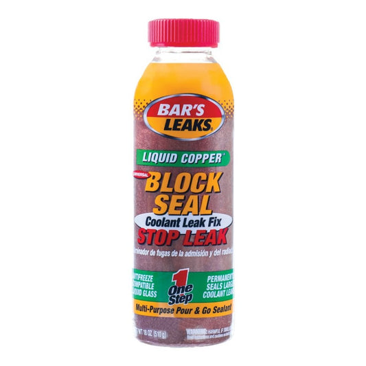 Bar's Leaks Liquid Copper Block Seal 18oz