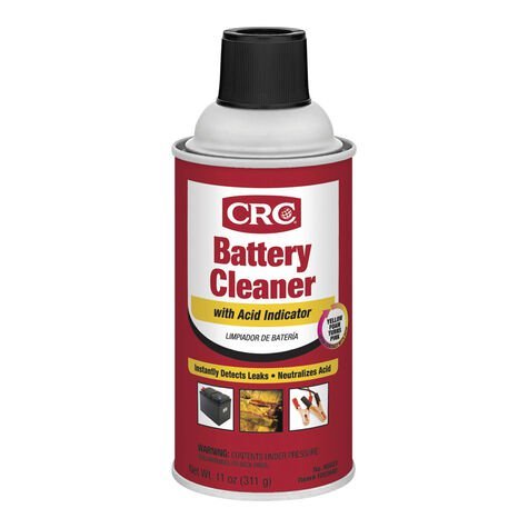 CRC Battery Cleaner With Acid Indicator 11oz