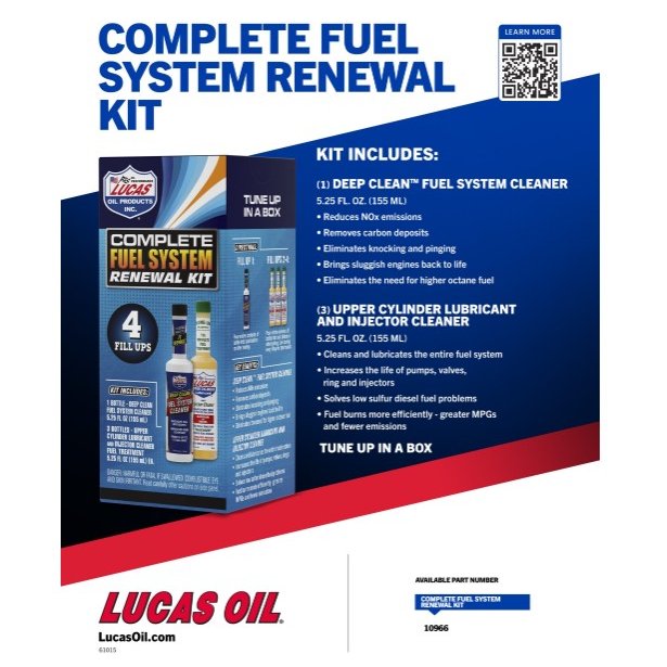 LUCAS Complete Fuel System Renewal Kit