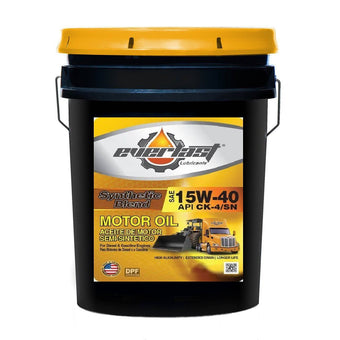 compare product Everlast Heavy Duty Motor Oil Diesel 15W-40 5GL