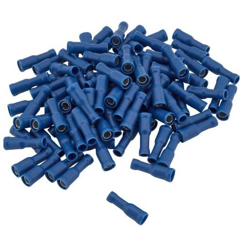 Female Connectors Bullet 14-16 Blue /100 Pcs