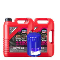 ACDelco PF63 Oil Filter Kit with Liqui Moly 15W-40 Oil