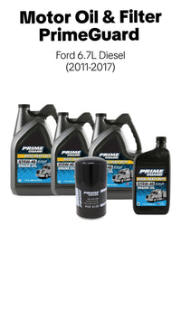 Change Kit for 2011–2017 Ford 6.7L Power Stroke Diesel – Prime Guard 15W-40 with POF6128