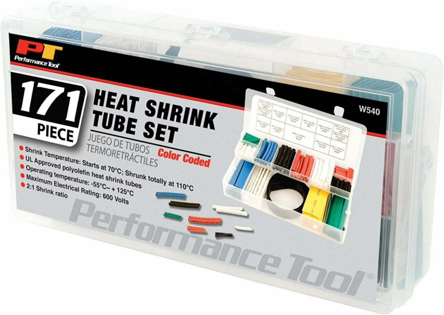 Heat Shrink Tube Set 171 Piece W540