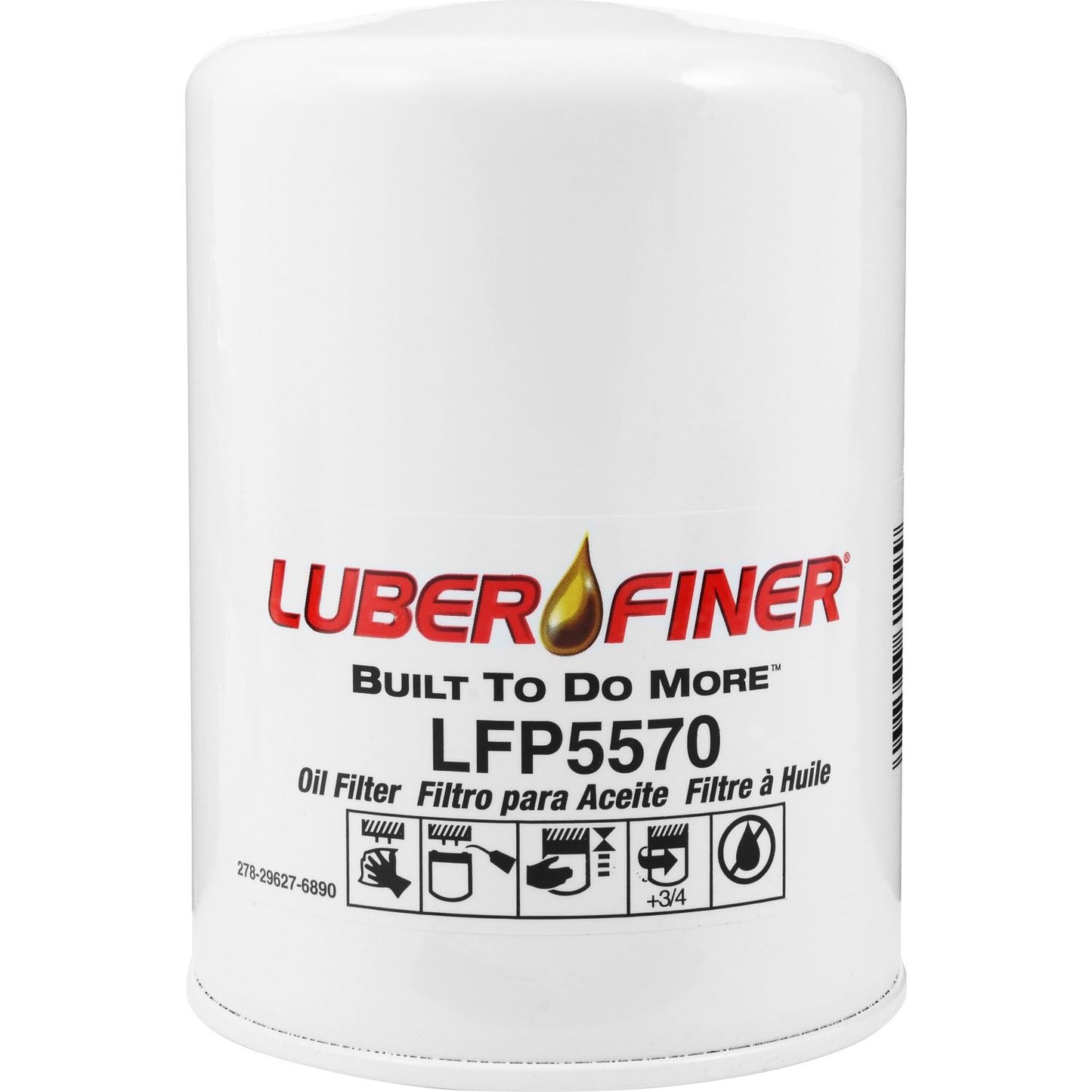 LUBER FINER Engine Oil Filter, Transmission Filter HD  LFP5570