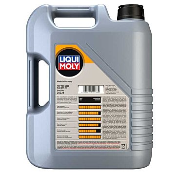 Liqui Moly Motor Oil Synthetic Gasoline and Diesel Top Tec 6200 SAE 0W-20 5Lt/5.28Qt