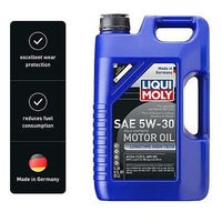Liqui Moly Motor Oil Synthetic Gasoline and Diesel Longtime High Tech SAE 5W-30 5Lt/5.28Qt