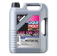 Liqui Moly Motor Oil Synthetic Gasoline and Diesel Special Tec LR SAE 0W-20 5Lt/5.28Qt