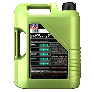 Liqui Moly Motor Oil Synthetic Molygen New Gener­a­tion SAE 0W-20 5Lt/5.28Qt