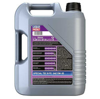 Liqui Moly Motor Oil Synthetic Gasoline Special Tec B FE SAE 5W-30 5Lt/5.28Qt