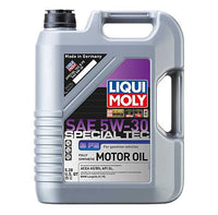 Liqui Moly Motor Oil Synthetic Gasoline Special Tec B FE SAE 5W-30 5Lt/5.28Qt