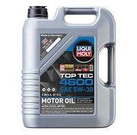 Liqui Moly Motor Oil Synthetic Gasoline and Diesel Top Tec 4600 SAE 5W-30 5Lt/5.28Qt