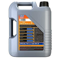 Liqui Moly Motor Oil Synthetic Gasoline and diesel Special Tec LL SAE 5W-30 5Lt/5.28Qt