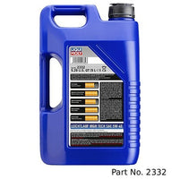 Liqui Moly Motor Oil Synthetic Gasoline and Diesel Leicht­lauf High Tech SAE 5W-40 5Lt/5.28Qt